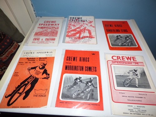 Vintage speedway programmes - vintage,