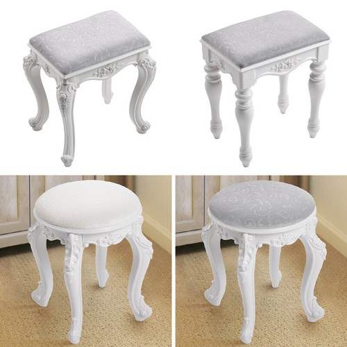 Vintage dressing table stool - vintage,