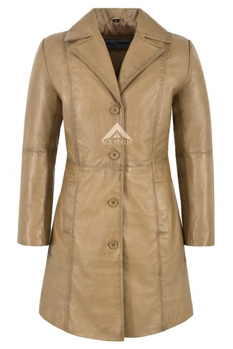 Ladies elegant trench - trench, real
