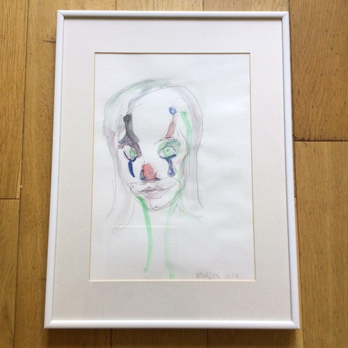 Contemporary pencil drawing - contemporary, &