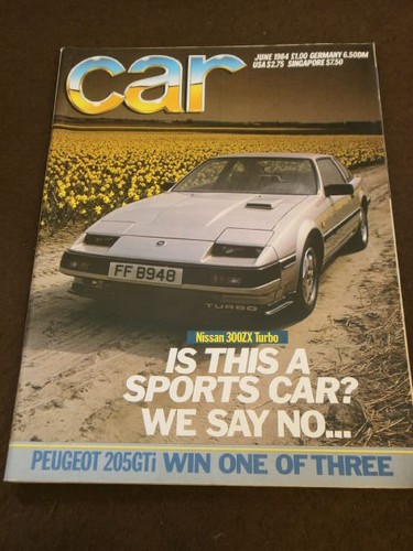 Car magazine nissan 300zx - magazine,