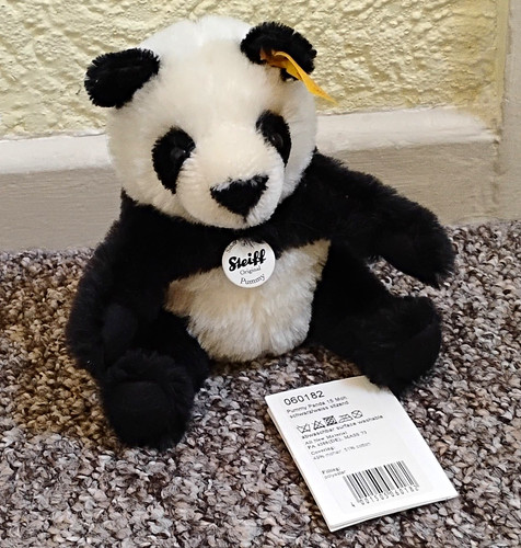 Steiff pummy panda - steiff, soft