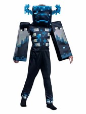 UK Kids Cosplay Minecraft Costume Jumpsuit Fancy Dress Party Halloween 2025