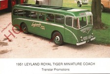 Picture Postcard::1951 LEYLAND ROYAL TIGER MINIATURE COACH