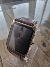 Gorgeous Seiko Dolce 7730-5040 Gents Gold Plated Quartz Watch In Excellent Cond