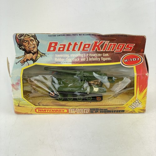 Vintage boxed matchbox battle - boxed,
