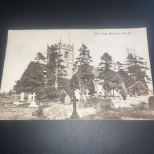 Vintage Postcard The Church, Exhall – Real Photo – Posted 