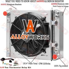 3Row Radiator Shroud Fan For