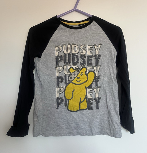 George boys grey black - grey, raglan