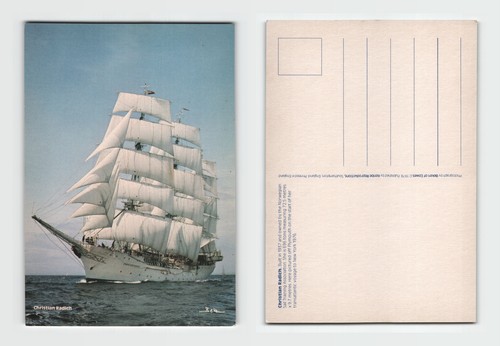 Postcard christian radich - christian,