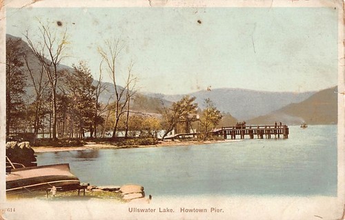 Postcard lake district - lake,