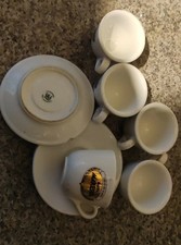 Espresso Cups and Saucers