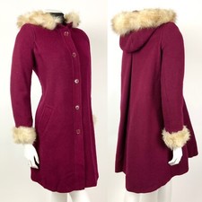 VINTAGE 60s 70s RASPBERRY RED