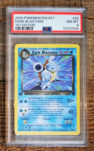 Dark blastoise first - first, edition