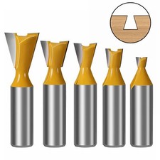 5Pcs 1/2 Inch Shank Carbide