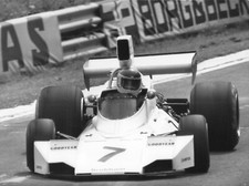 CARLOS REUTEMANN BRABHAM BT44 BRITISH GP BRANDS HATCH 1974 ORIGINAL DPPI PHOTO