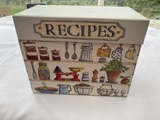 Recipe Box With Cards
