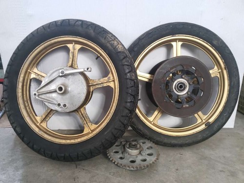 Pair racing alloy wheels - oz,