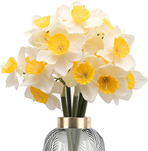 30pcs artificial daffodils - 30pcs,