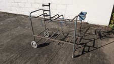 REALLY COOL INDUSTRIAL TROLLY WITH WHEELS - PERFECT SHOP DISPLAY ITEM OR PROP