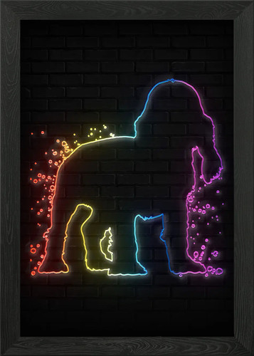 Cocker spaniel puppy framed - spaniel,