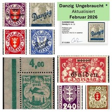 Gdansk Stamp Unused Michel