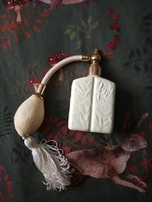 Vintage Fidji By Guy Laroche Empty Ceramic Perfume Spray Atomizer Bottle