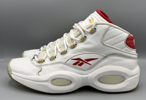 Allen iverson white - white, red
