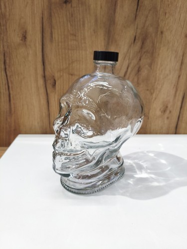 Crystal skull head glass - skull,