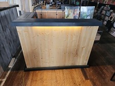 Home Wooden Bar  144 cm Long