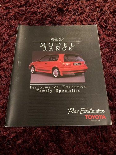 Toyota range brochure - toyota,
