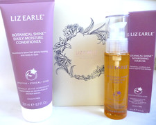 LIZ EARLE Botanical Shine Conditioner + Nourishing Hair Oil Gift Set FULL SIZES