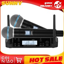 GLXD4+BETA58A Shure Vocal Dual Channel Wireless Microphone System UHF Handheld