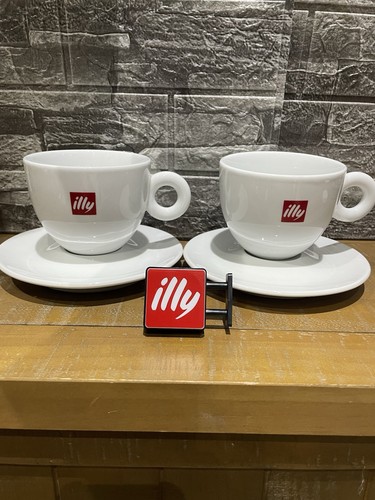 Illy latte cup saucer - illy,
