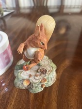 Peter Rabbit, The Tail Of Squirrel Nutkin Limited Edition 9500 Figurine No Box