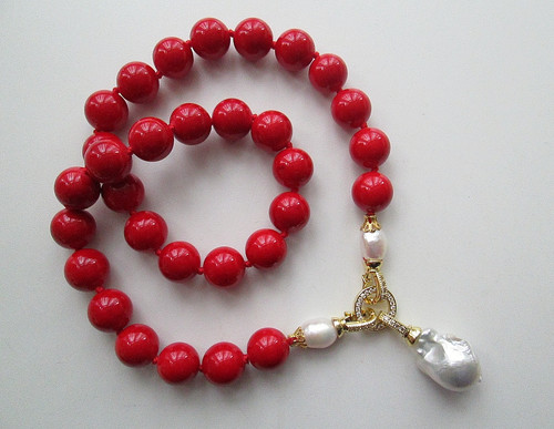 10mm 12mm natural - 10mm, coral