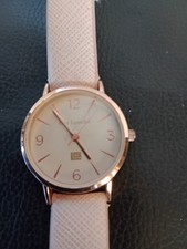 Guy Laroche Ladies Watch With Pink Synthetic Strap