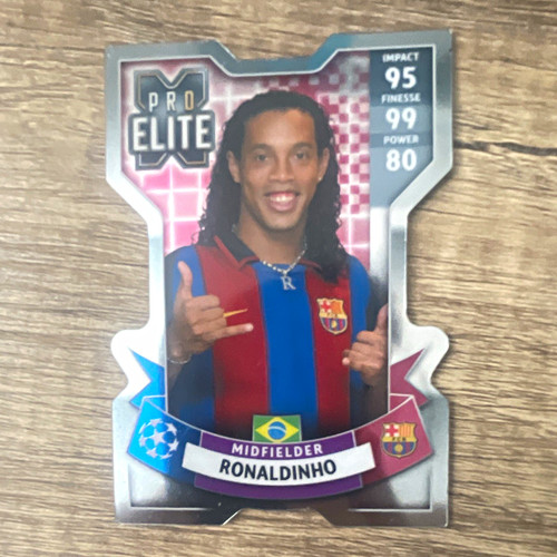 Topps pro elite - ronaldinho, fc