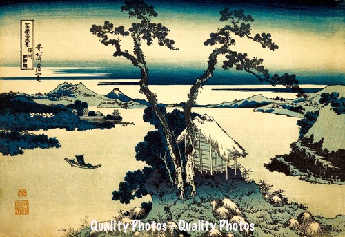 Lake suwa mount fuji 5x11 - lake,