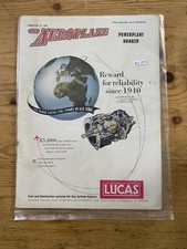 The Aeroplane  Magazine Vintage Britain's Aircraft Industry 1958