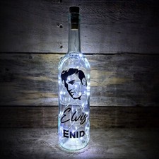 Elvis Presley Wine Bottle