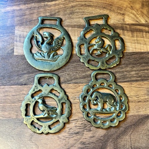 Lot brass horse - 4,