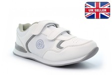 Womens Bowling Shoes Ladies Bowls Trainers Lawn Bowls Shoes Touch Fasten Shoes