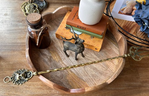 Vintage brass fire - vintage,