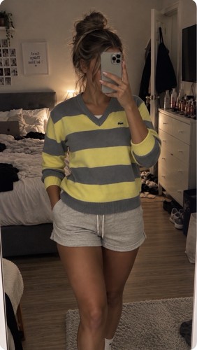 Womens y2k lacoste sweater - womens,