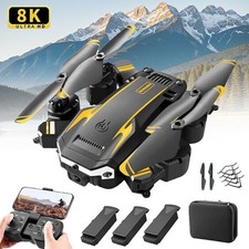 3 Batteries Drone G6 8K HD