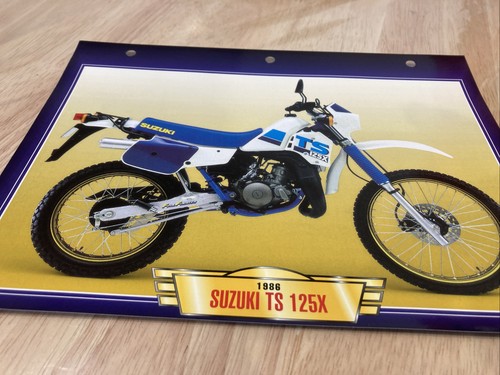 Suzuki ts125x 1986 - ts125x,
