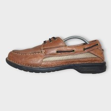 Vintage Duck Head Mens Deck Boat Shoes, Leather, UK 8.5, Excellent Condition