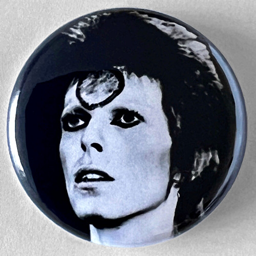 David bowie button - bowie, pin