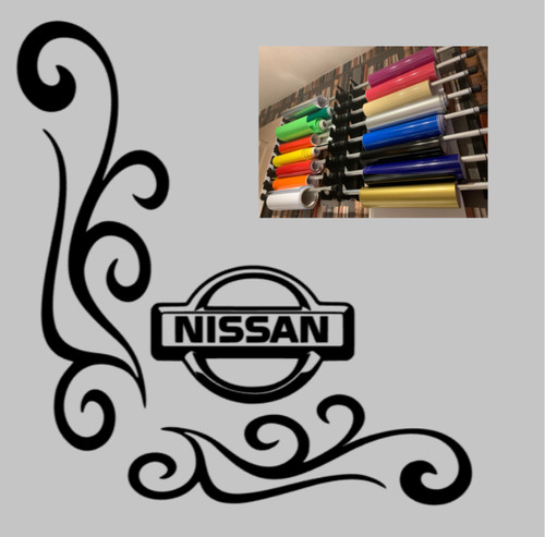 Nissan window decals 2 - window,